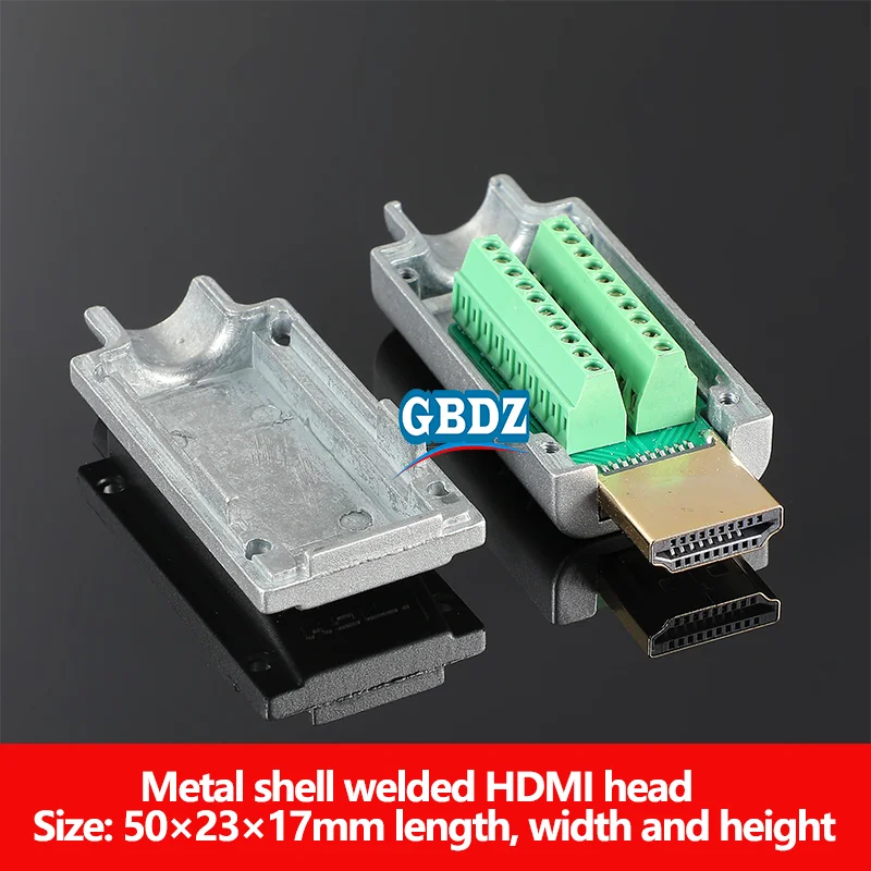 HDMI 2.0 Lötfreier Stecker DIY 4K HDMI-Kabel-Reparaturkopf Lötfreier Stecker Unterstützt 4K 60Hz – Detail 22