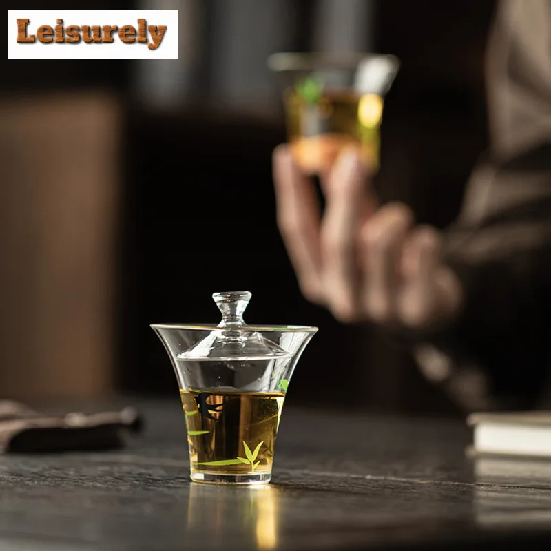 High Borosilicate Glass Mini Tea Set Complete Set Antique Tea Ceremony Set Teapot And Tea Cup Set Teaset Accessories Collection