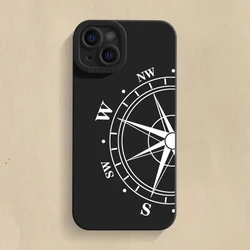 Compass Pattern Shockproof Soft Phone Case Cover - 7 8 Or SE 2020 (1)