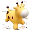 Inflatable Jumping Horse Children PVC Thick Rubber Horse Cartoon Bouncing Training Toy Birthday Gift 6