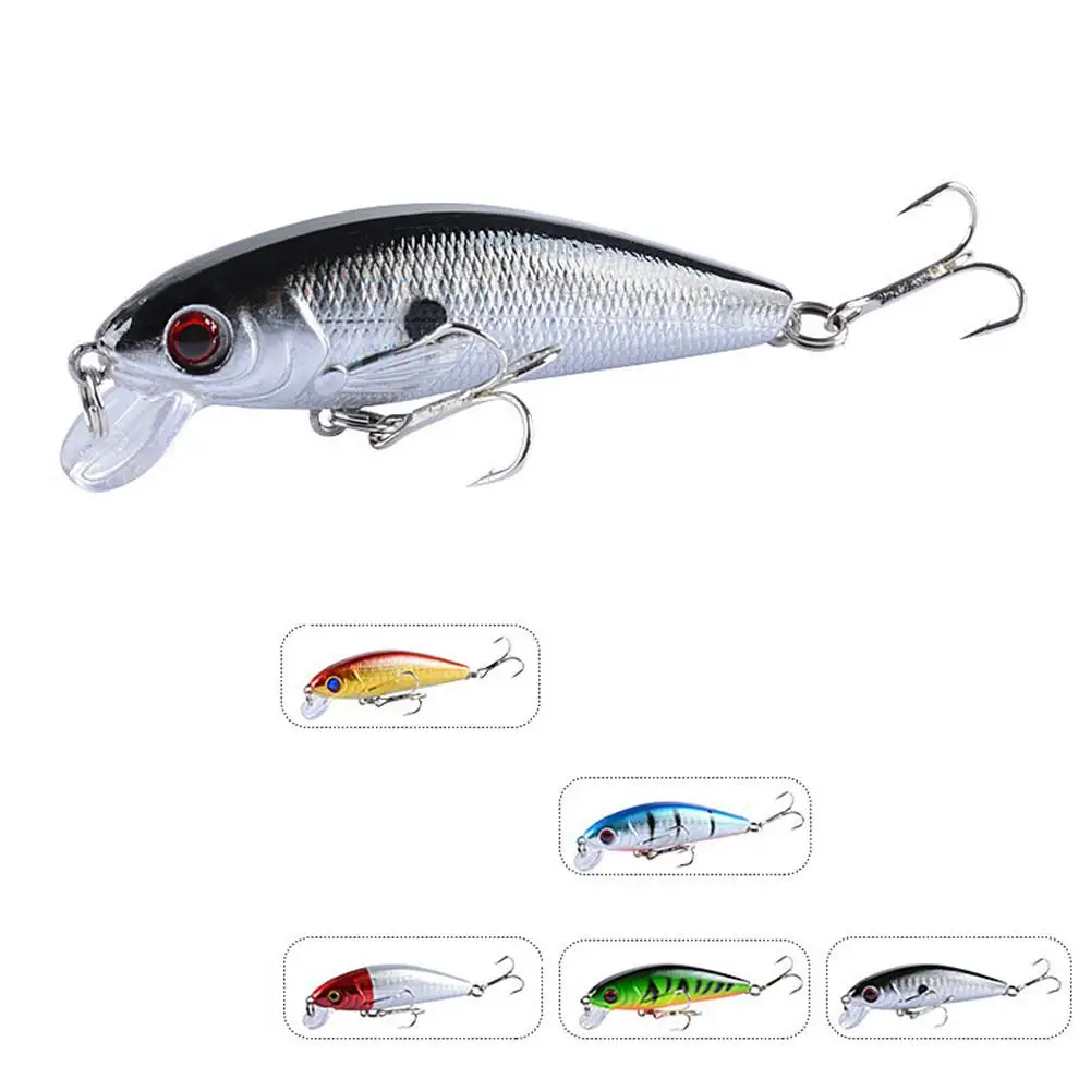 1PC 3d Eyes Lure  Bait Floating Mino Fishing Bait Bionic Bait Fishing Tackle