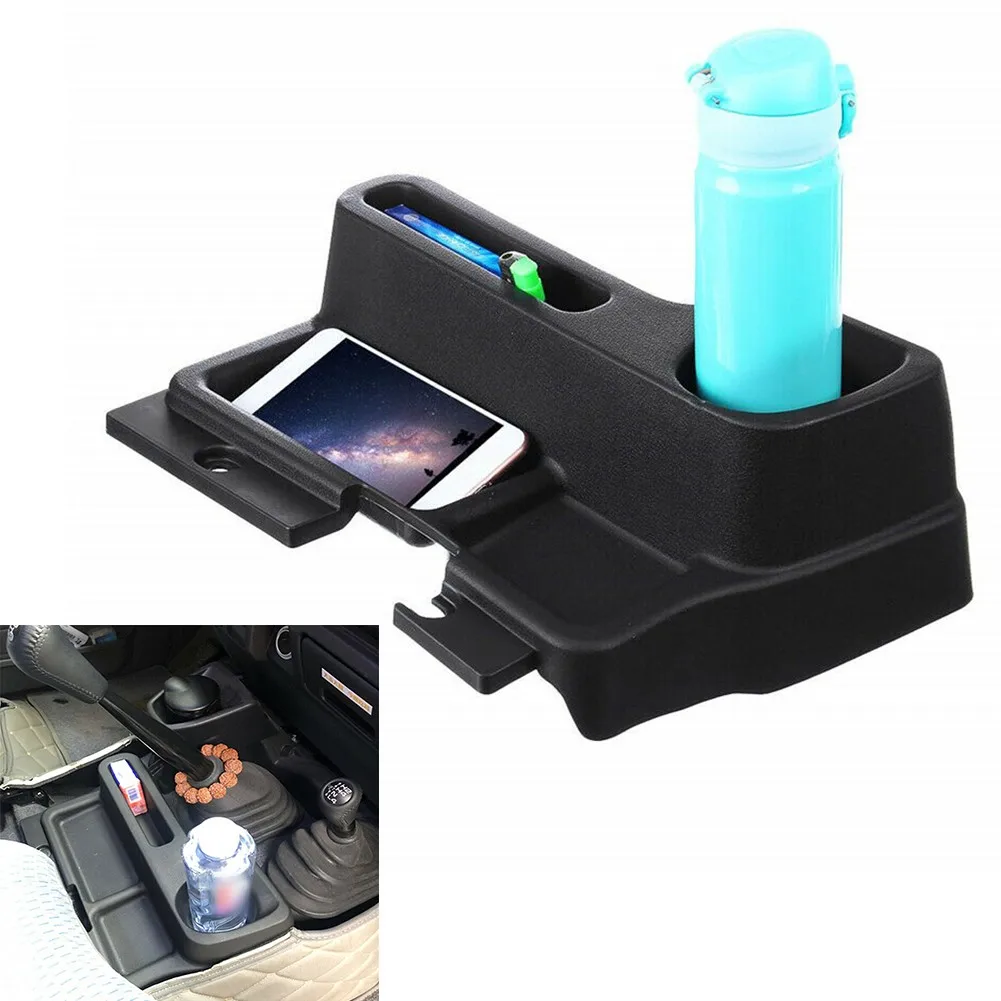 Car Cup Holder Center Console Storage Box Tray Drink Holder For Toyota Land Cruiser LC70 LC71