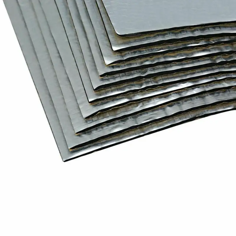 10Pcs 23*40Cm Sound Deadener Mat Auto Acoustic Thermal Mat Sound Proof Wall Panels for Car sound proof mat sound insulation mat sound deadener mat
