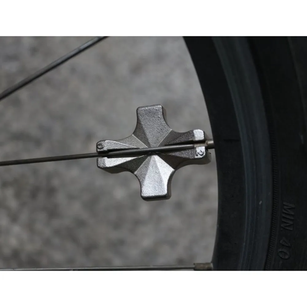 

Bike Spoke Spoke Wrench Steel Tools Silver Wire Wrench Spoke Bike Braided High-Tensile Ring-Adjusting High Quality