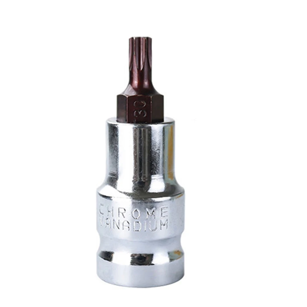 1pc T20-T70 Hex Kopf Schraubendreher Bit Torx Bit Steckdosen 1/2 zoll Steckschlüssel Schlitz Spitze Schraubendreher Bit Hand werkzeuge – Detail 12