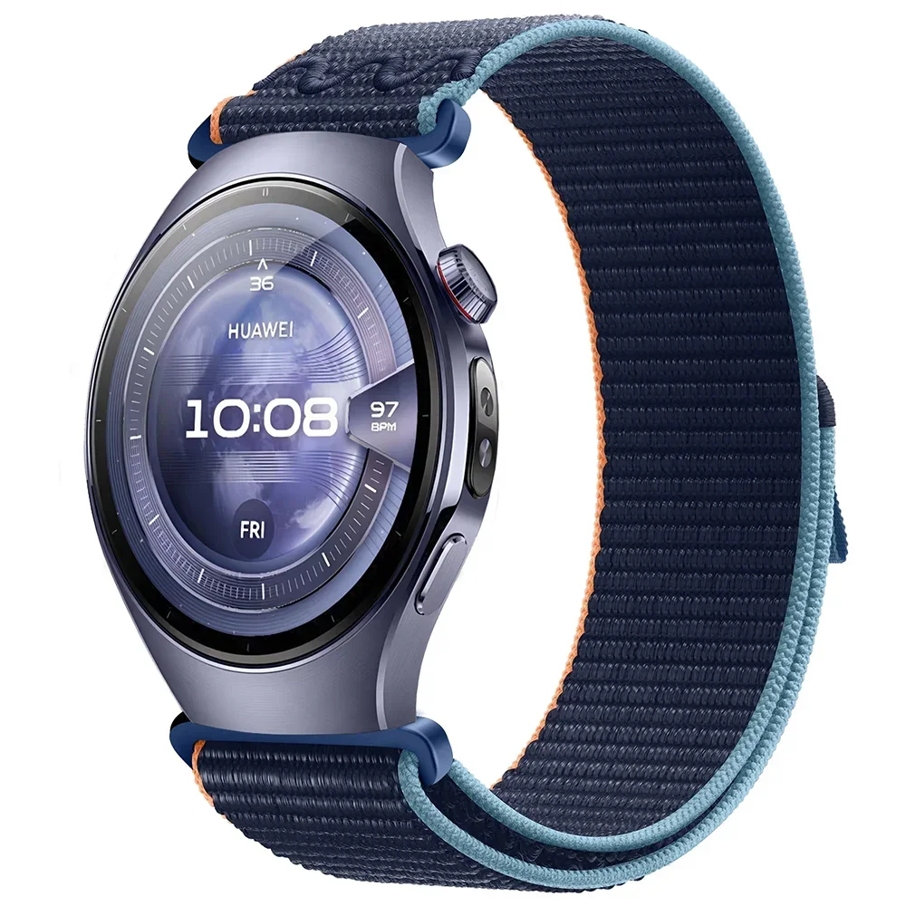 Versatile Nylon Loop Wristband Bracelet – 22mm/20mm Adjustable Strap