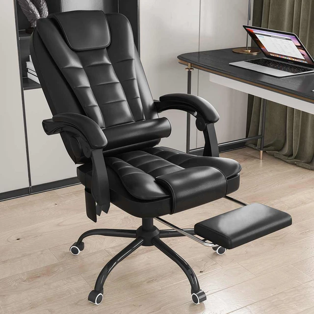 Chaise de jeu ergonomique inclinable, pivotante et réglable, confortable,  pour ordinateur et bureau - AliExpress