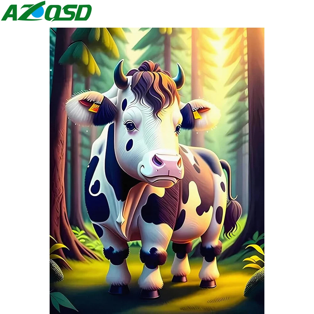 

AZQSD Алмазная вышивка Новая коллекция 2024 Девушка портрет украшение дома уникальный подарок картина цветок 30x40 см костюм для вышивки крестом