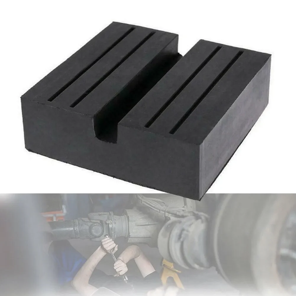 

Jacking Beam Rubber Support Block Universal Scissor Car Lift Pad 70x70x25mm Rubber Booster Block Accessories