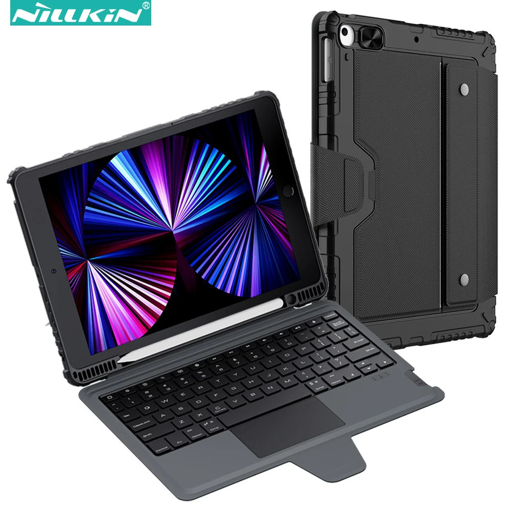 Nillkin Bumper Combo Keyboard Case For Apple Ipad 10.2 2019 / 2020