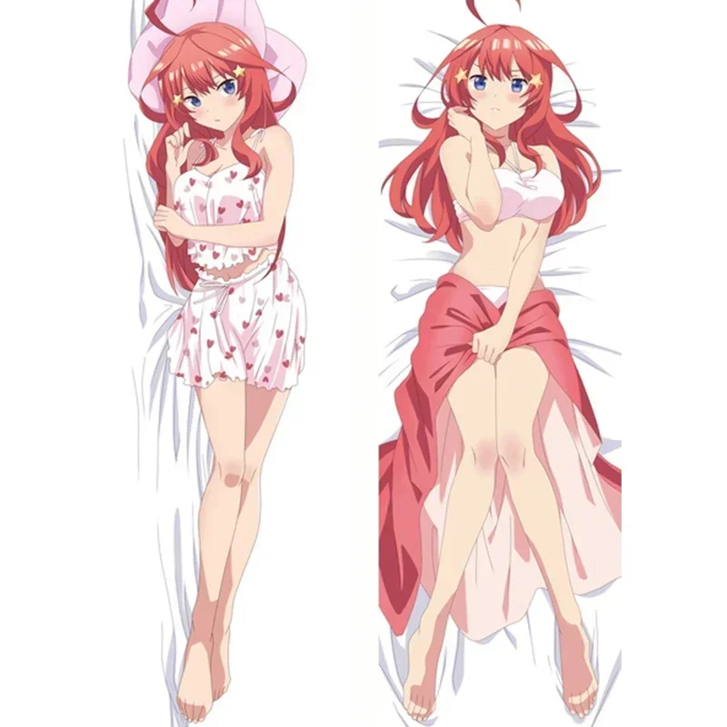 

60x180cm Japanese Anime The Quintessential Quintuplets Nakano Itsuki Dakimakura Body Pillow Case Fullbody Hugging Cushion Cover