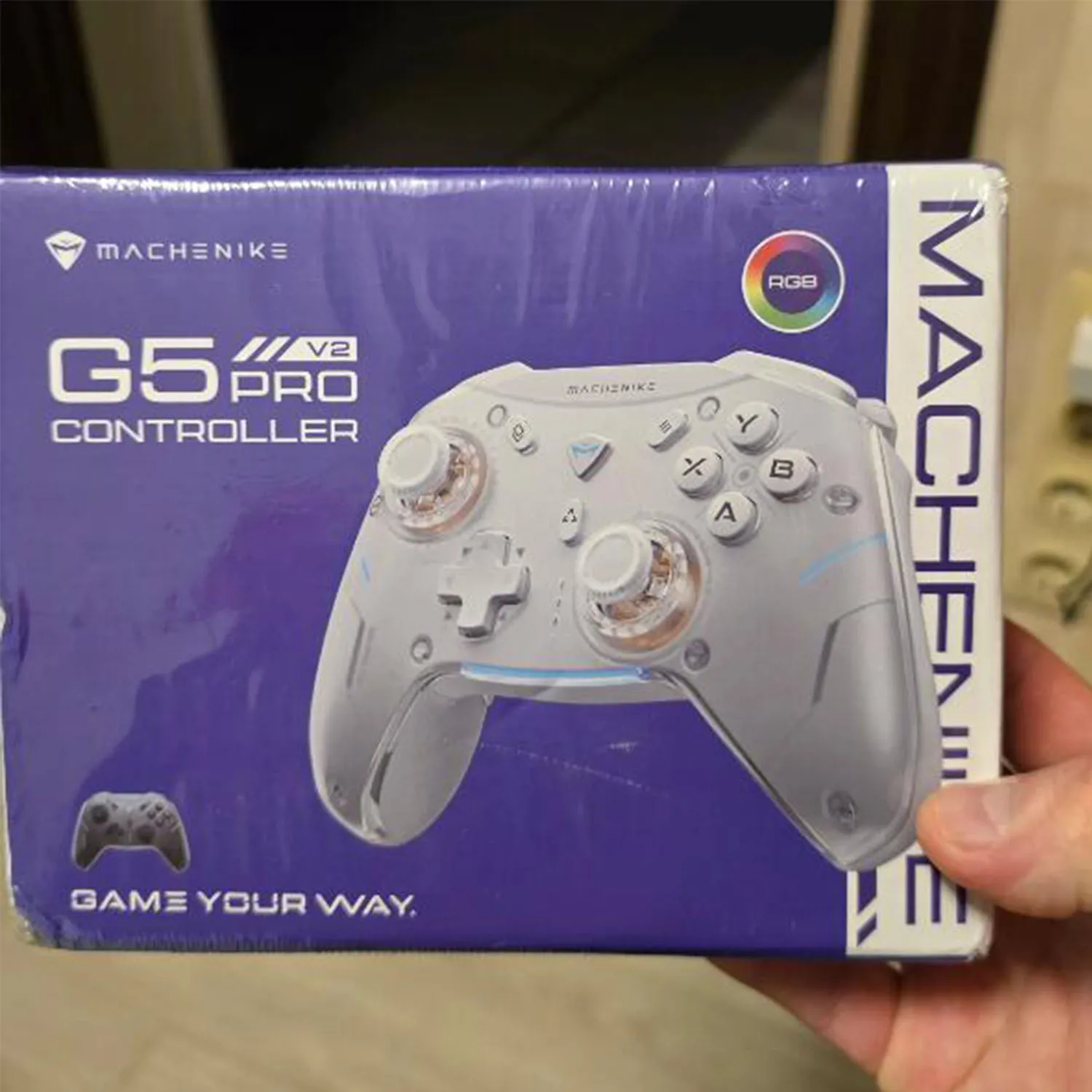 Machenike-G5 Pro V2光コントローラー,ビデオゲーム用の3つの