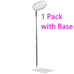 Enhanced Indoor Plant Grow Light - Full Spectrum with Adjustable Timers and Versatile Mounting Options - USB (1 pack with Base)