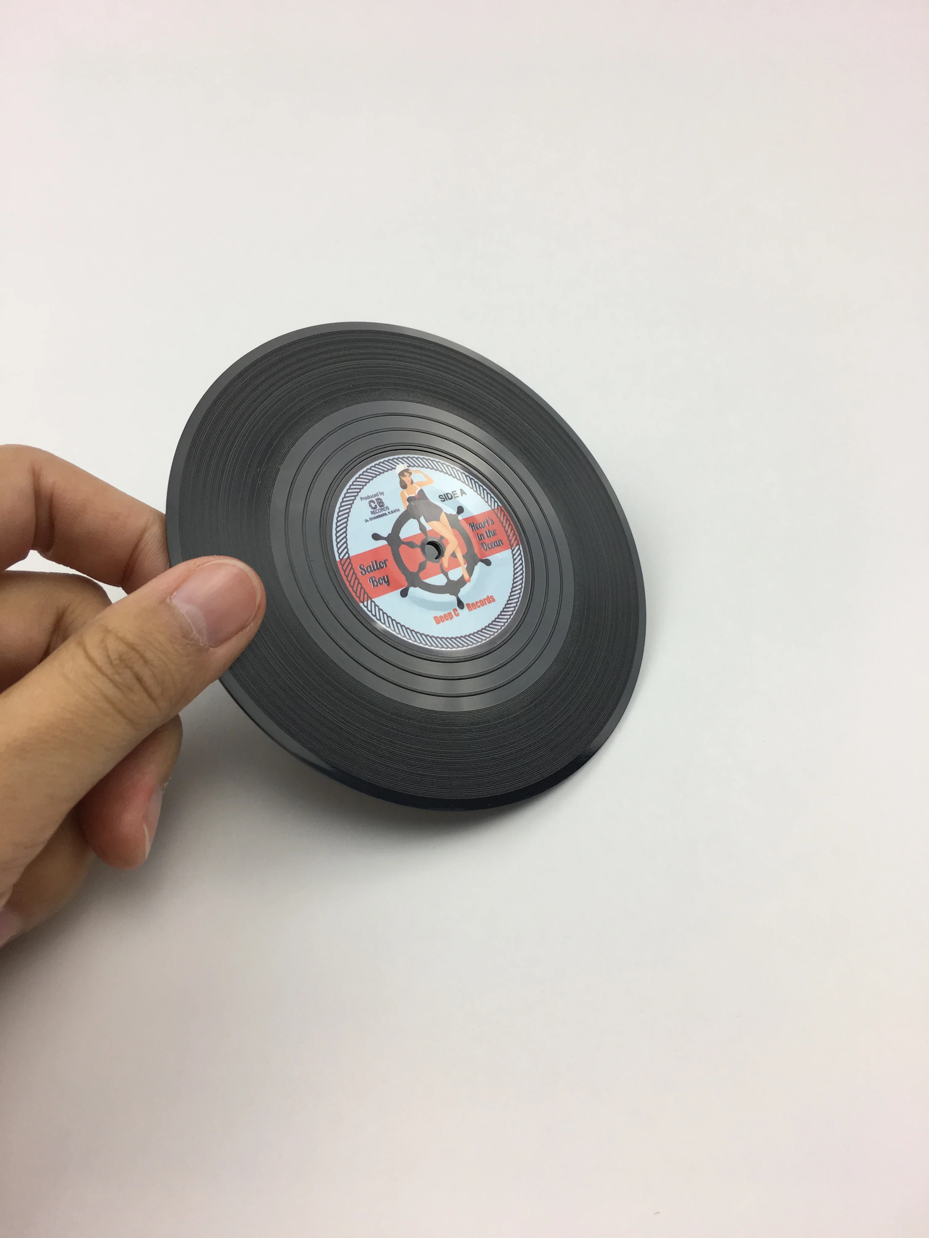 6 Pcs 4.2inch Kitchen Coasters Tableware Retro Black 5 S6391490a98bc4e3abb022af613fe42e6j