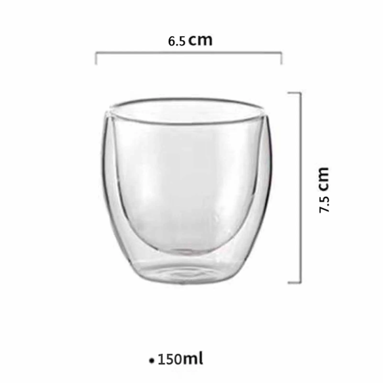 Double-wall glass tumbler image 4