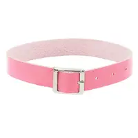 Pink Gothic Chain Necklace Leather Choker Party Punk Chokers Collar Goth Necklaces Women Black PU Kawaii Witch Rave Jewelry - Image 4