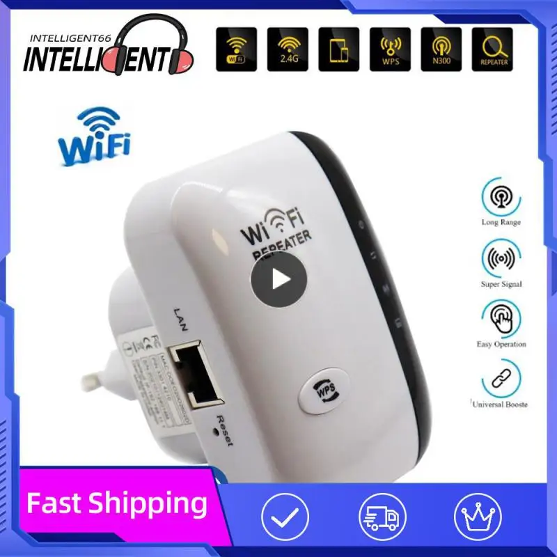 Ripetitore Wifi Wireless 300Mbps Amplificatore Extender Wifi Ripetitore Wifi Ripetitore Segnale Fi 802.11N Punto Di Accesso Ripetitore