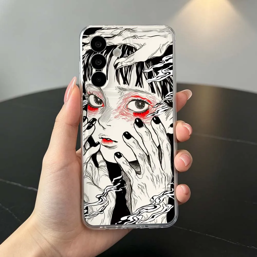 Junji Ito Horror Art Phone Case Cover