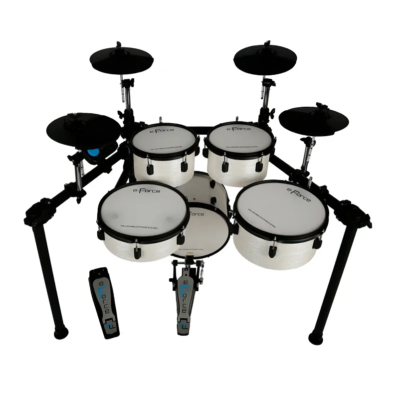 E-Force Music Professional Musical Instrument Electric Drum F30 Series High Quality Portable Electronic Hybrid Drum Kits