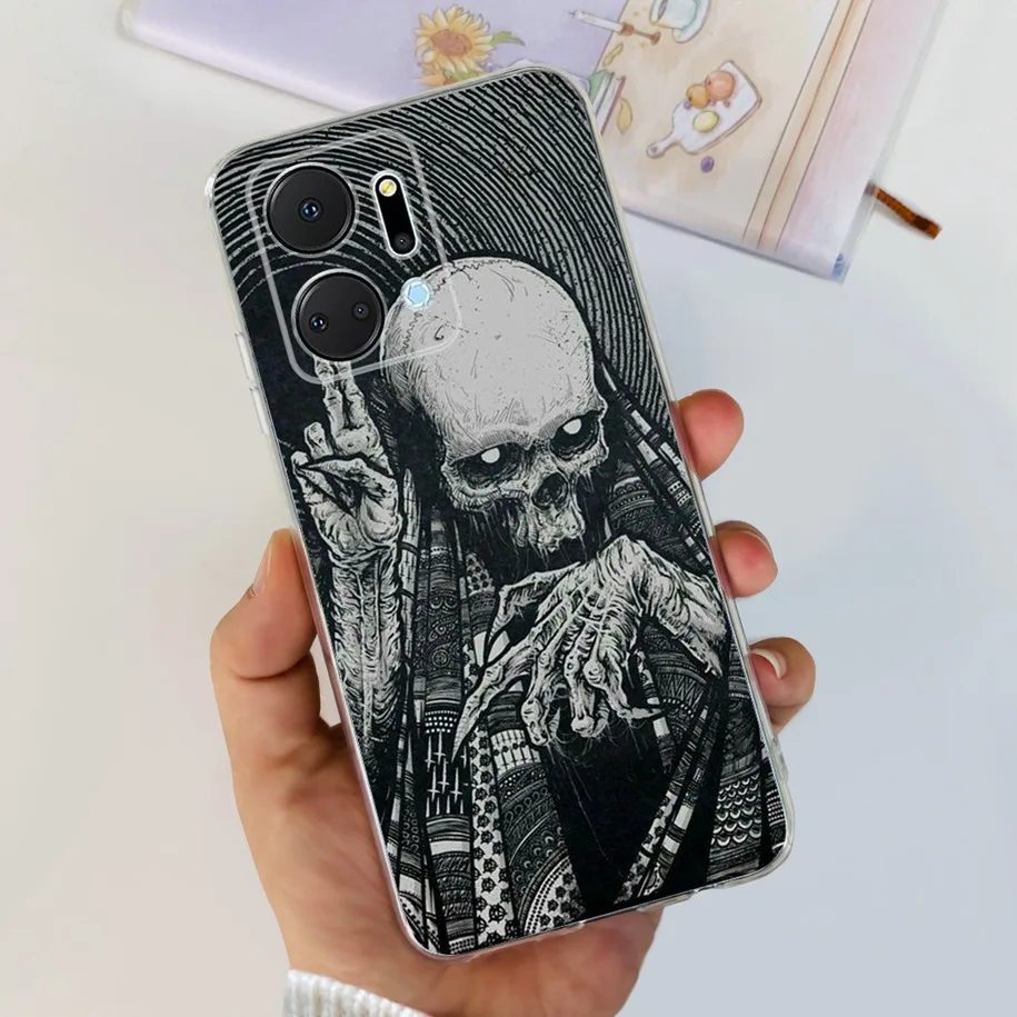 Elegant Silicone Soft TPU Phone Case - Flexible Protective Cover for 6.75-Inch Smartphones