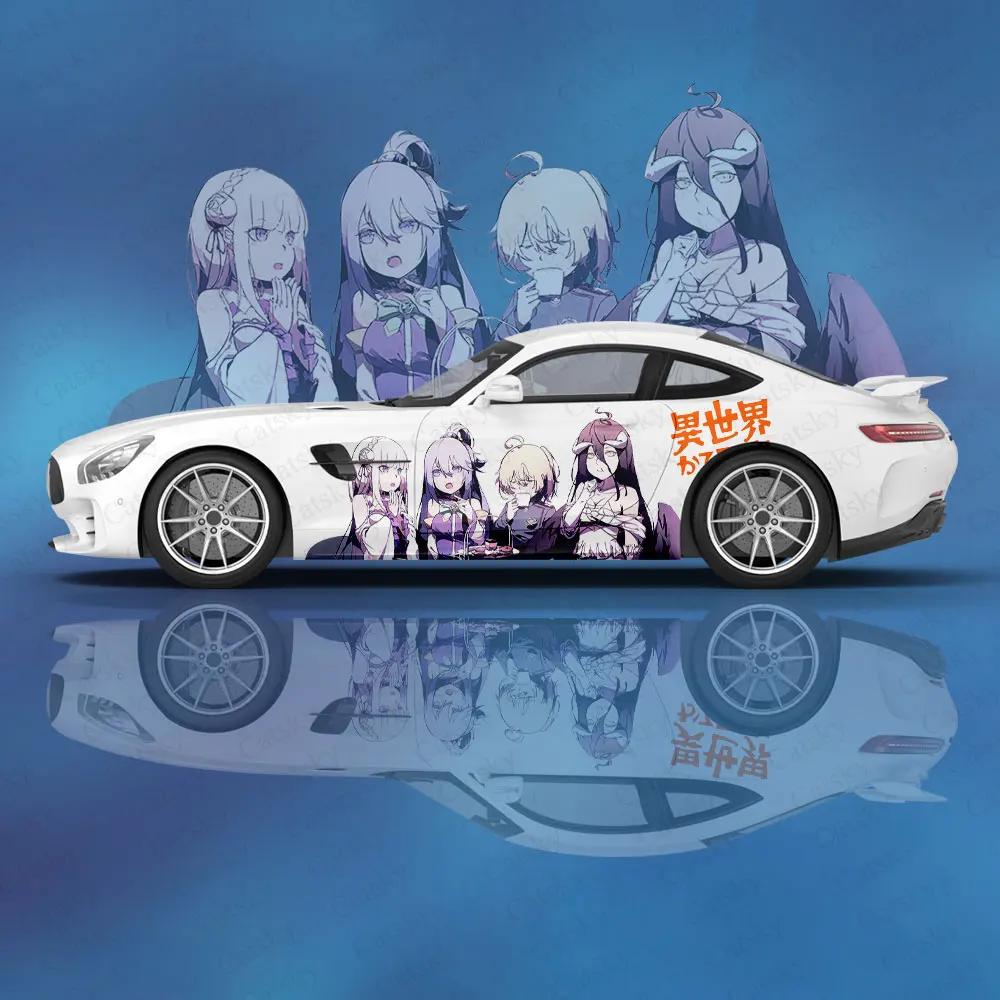 

Isekai QuartetAnime Car Body Stickers Anime Itasha Car Side Decal Sticker Car Body Sticker Car Body Decoration Stickers
