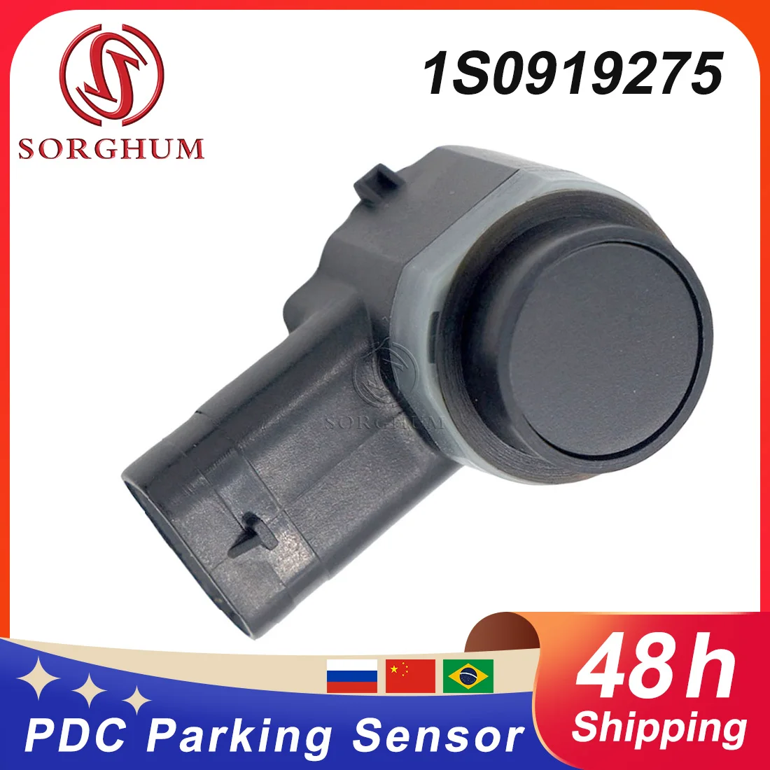 New-Front-Rear-Parking-PDC-Sensor-1S0919275-1S0919275C-3C0919275S-For ...