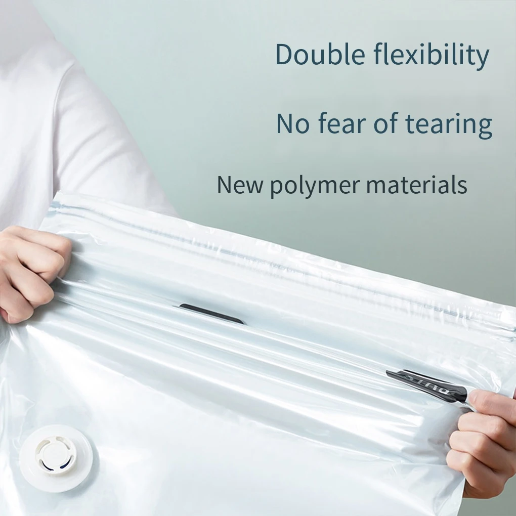Dual-Purpose Clothing Sorting Bag With Tough And Flexible Insect And Dust Prevention Plastic Storage 45*70CM 6