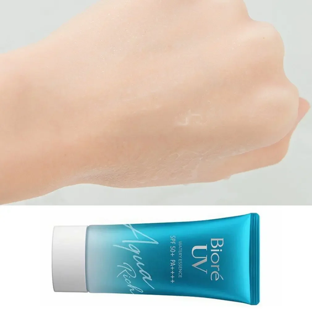 SPF50 Biore UV Aqua Sunscreen Cream UVA UVB Protection Gel Isolation Lotion for Men And Women Moisturizing Whitened Waterproof 4