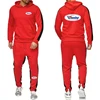 Winning Boxing Men's New Spring and Autumn Pullover Hoodies + Sweatpants Sports Comfortable Solid Color Two-piece Sets 4