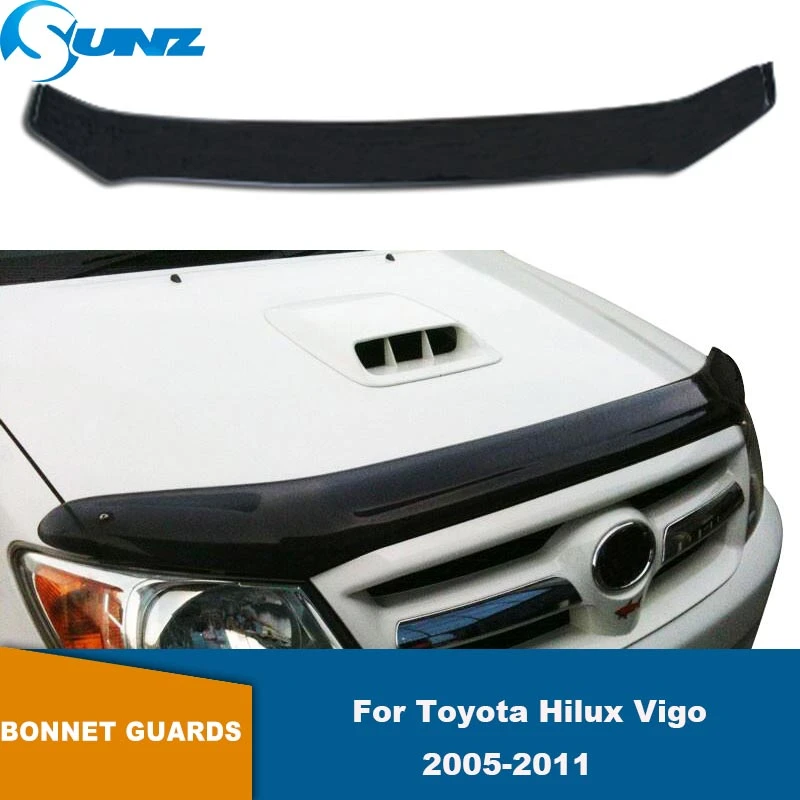 Protectores de capó Toyota Hilux Vigo, accesorios para coche, 2005, 2006, 2008, 2009, 2010, 2011| | - AliExpress