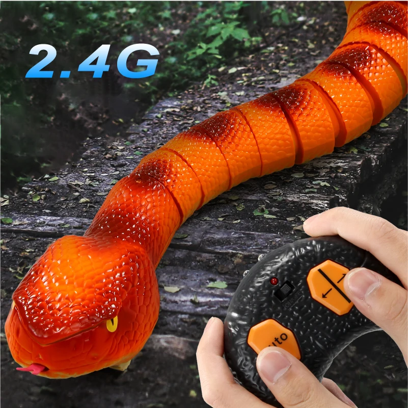 

Gags Novelty Toys Remote Control Snake Electric Toy Crawling Cobra RC Boa Constrictor For Child Boy
