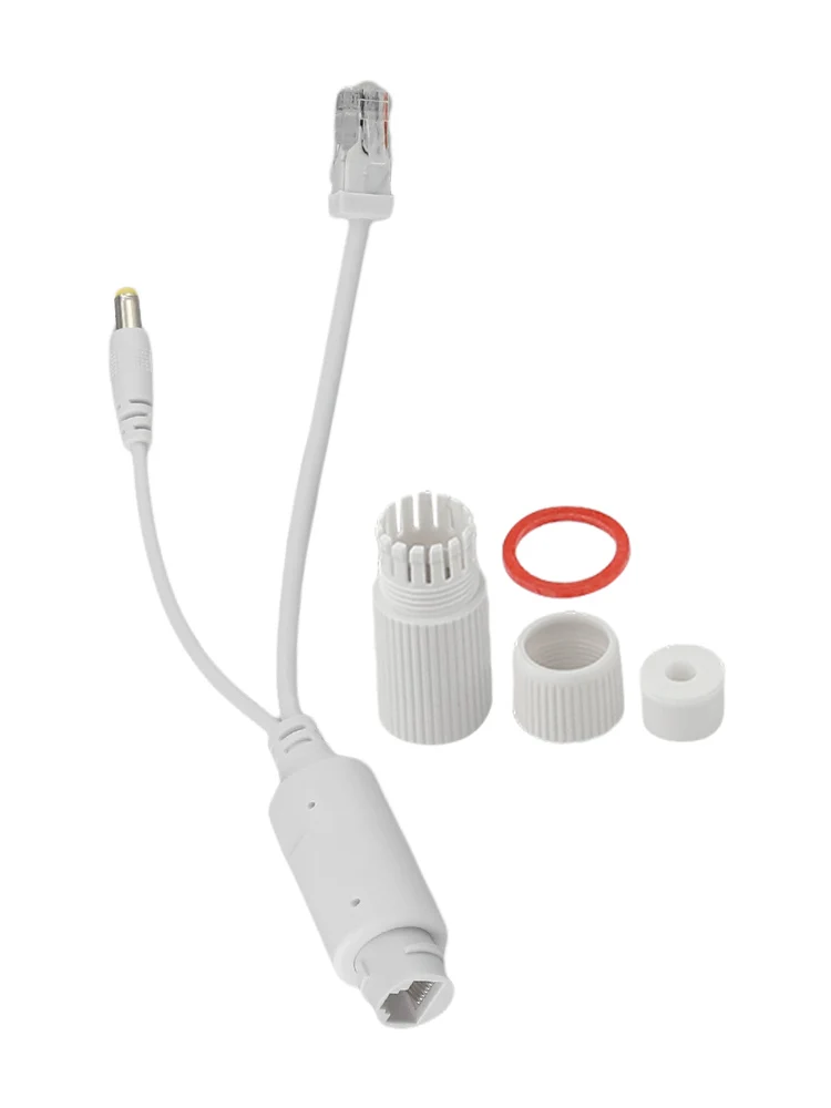 POE 분배기용 48V 표준 야외 IP 카메라 전원 공급 장치용 방수 어댑터 간편한 유지 관리 및 설치