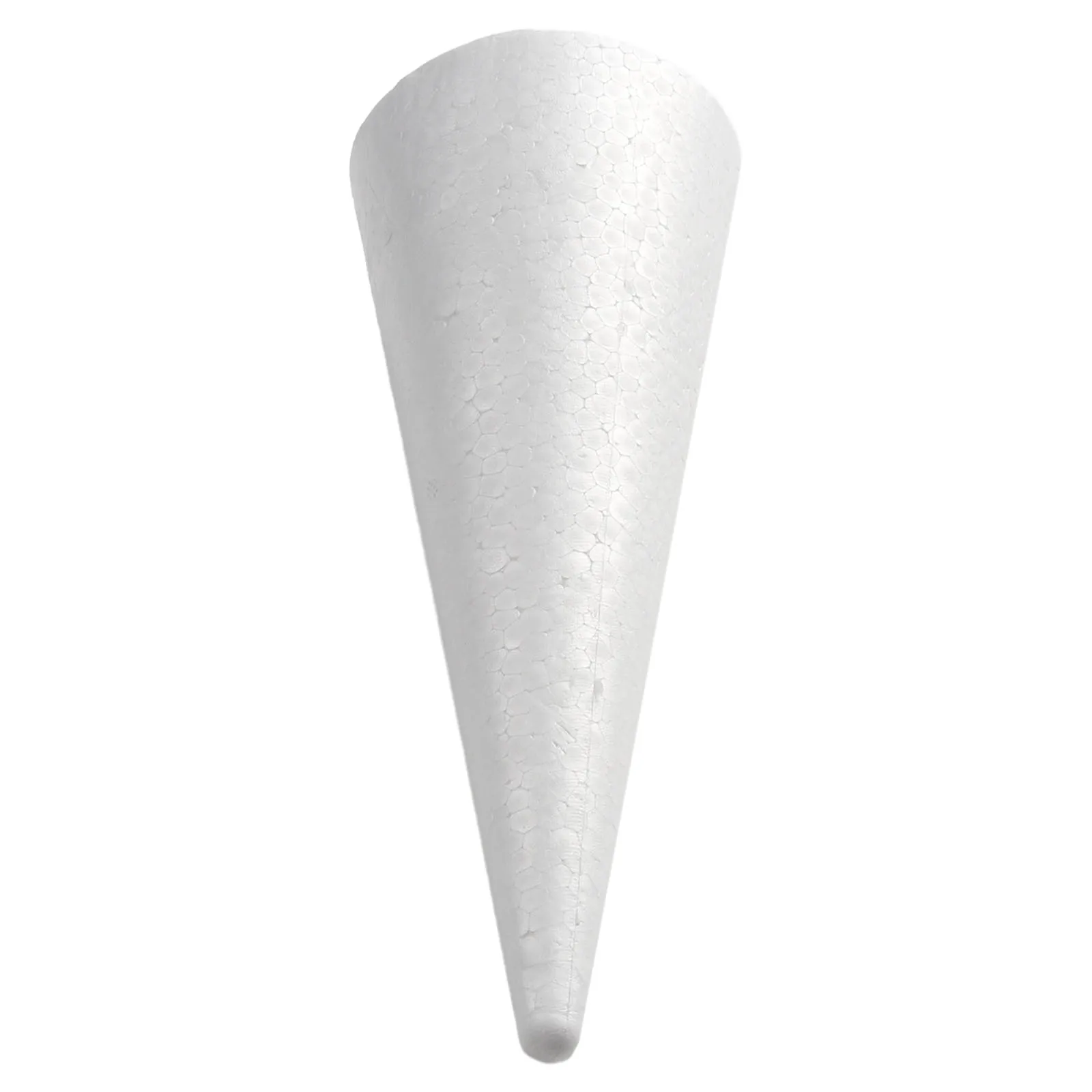 

For DIY Christmas Tree Party Foam Cones Home Party Decor Accessories Polystyrene White Christmas Decoration Modelling DIY