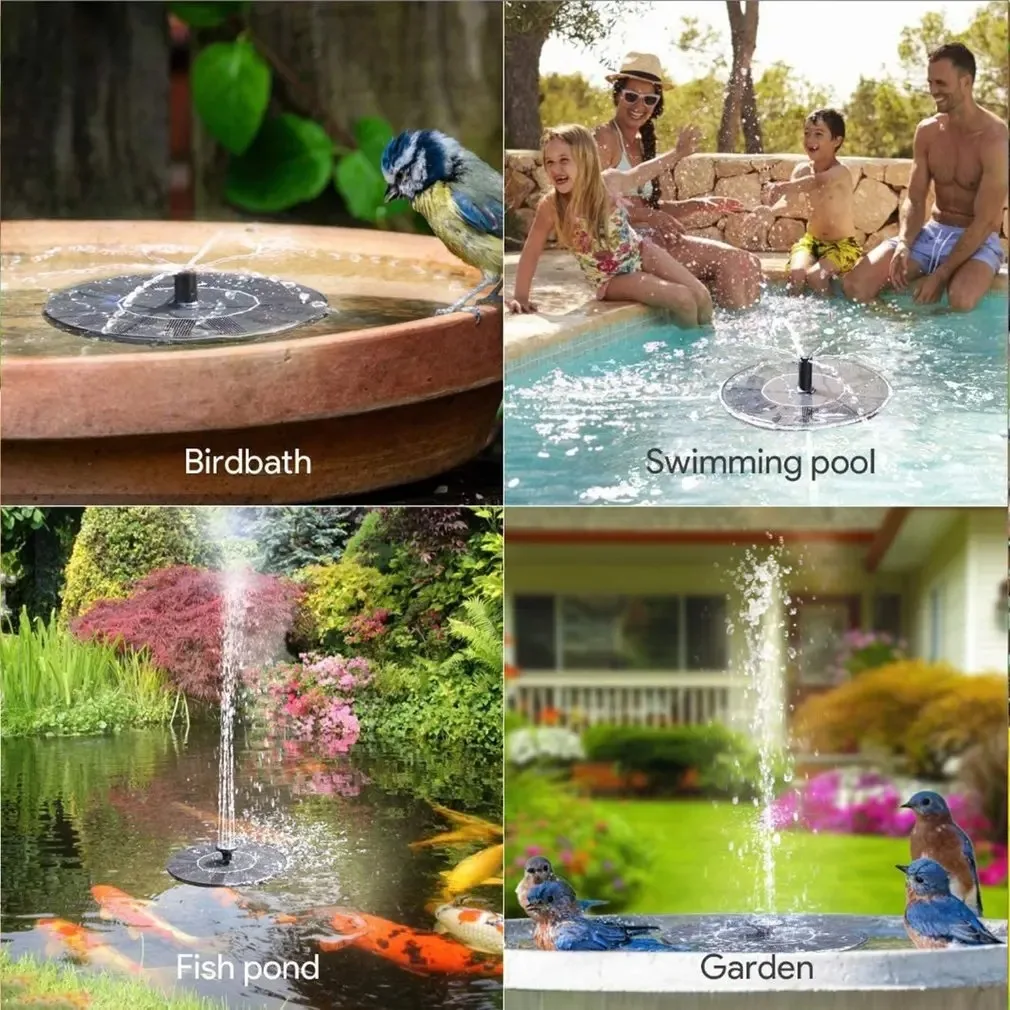 Solar Light Water Fountain 6