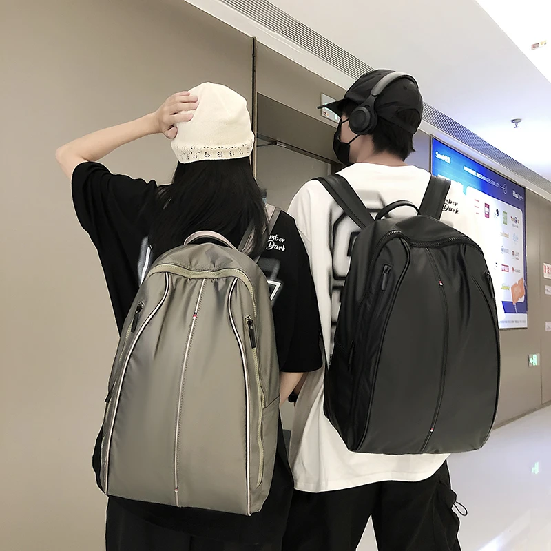 

Женские сумки в продаже, высококачественные модные вместительные однотонные рюкзаки на молнии для отдыха