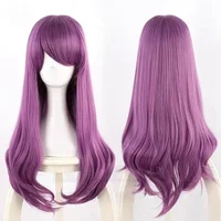 Rize Kamishiro Cosplay perruque Tokyo Ghoul Cosplay longue ondulée violet mixte résistant à la chaleur cheveux synthétiques Anime perruques 1