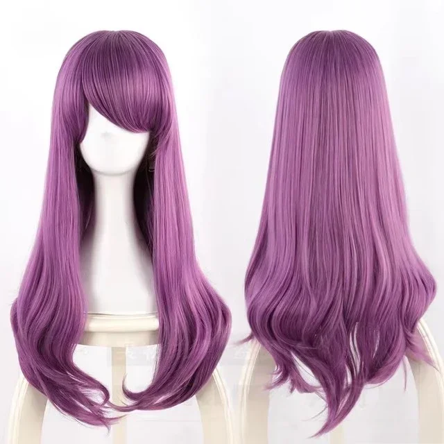 Rize Kamishiro Cosplay perruque Tokyo Ghoul Cosplay longue ondulée violet mixte résistant à la chaleur cheveux synthétiques Anime perruques 1