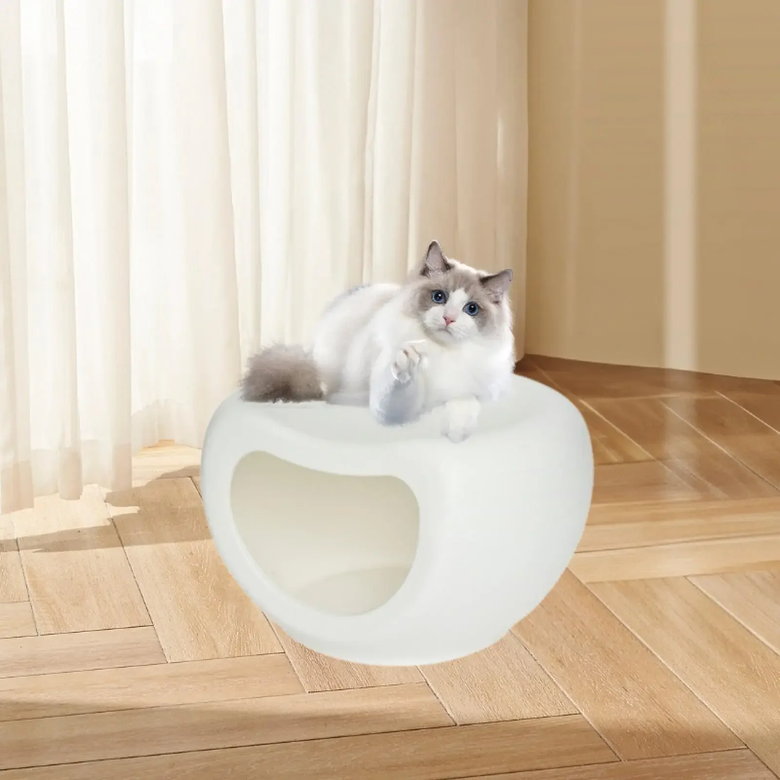 Cat House Cat Hideaway, Indoor Sleeping Autumn Cat Shelter Cave Bed for Bunny, Hedgehog, Chihuahua Pomeranian Cat House Cat Hideaway, Indoor Sleeping Autumn Cat Shelter Cave Bed for Bunny, Hedgehog, Chihuahua Pomeranian