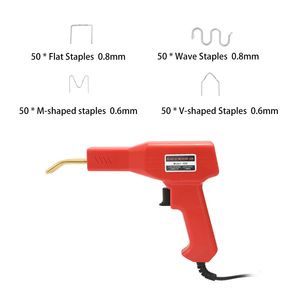 arc welders 50W/70W Handy Plastic Welder Hot Stapler Welding Machine Soldering Iron Plastic Staple Repairing Machine Car Bumper Repair Tools best soldering iron for electronics Welding Equipment