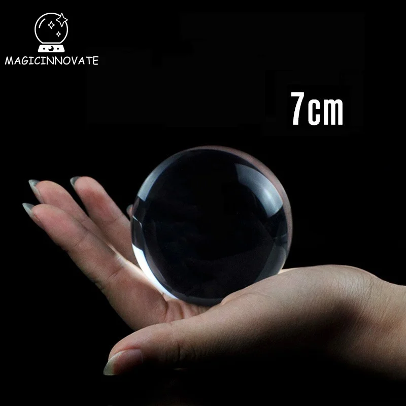 

7cm/9cm/10cm Juggling Crystal Ball Acrylic Material 100% Transparency Professional Manipulation Accessories