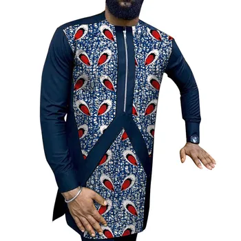 Alternative view of Emeka Print and Dashiki Shirt