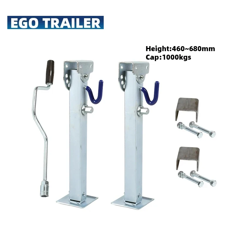 EGO TRAILER stabilser Legs Drop Down Caravan parking legs Motorhome Camping RV Trailer, prop stands 460~680mm Type B