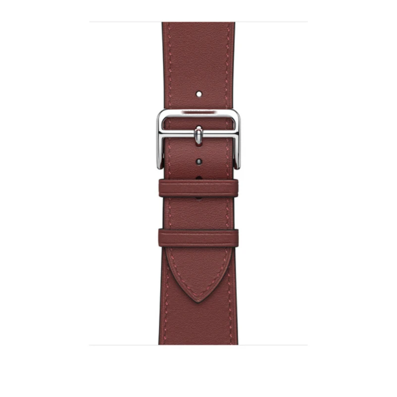 Leather Strap for Apple Watch Band Ultra 49mm 8 7 45mm 41mm Premium Bracelet Wristband for iWatch 6 5 4 SE 44mm 40mm 3 42mm 38mm