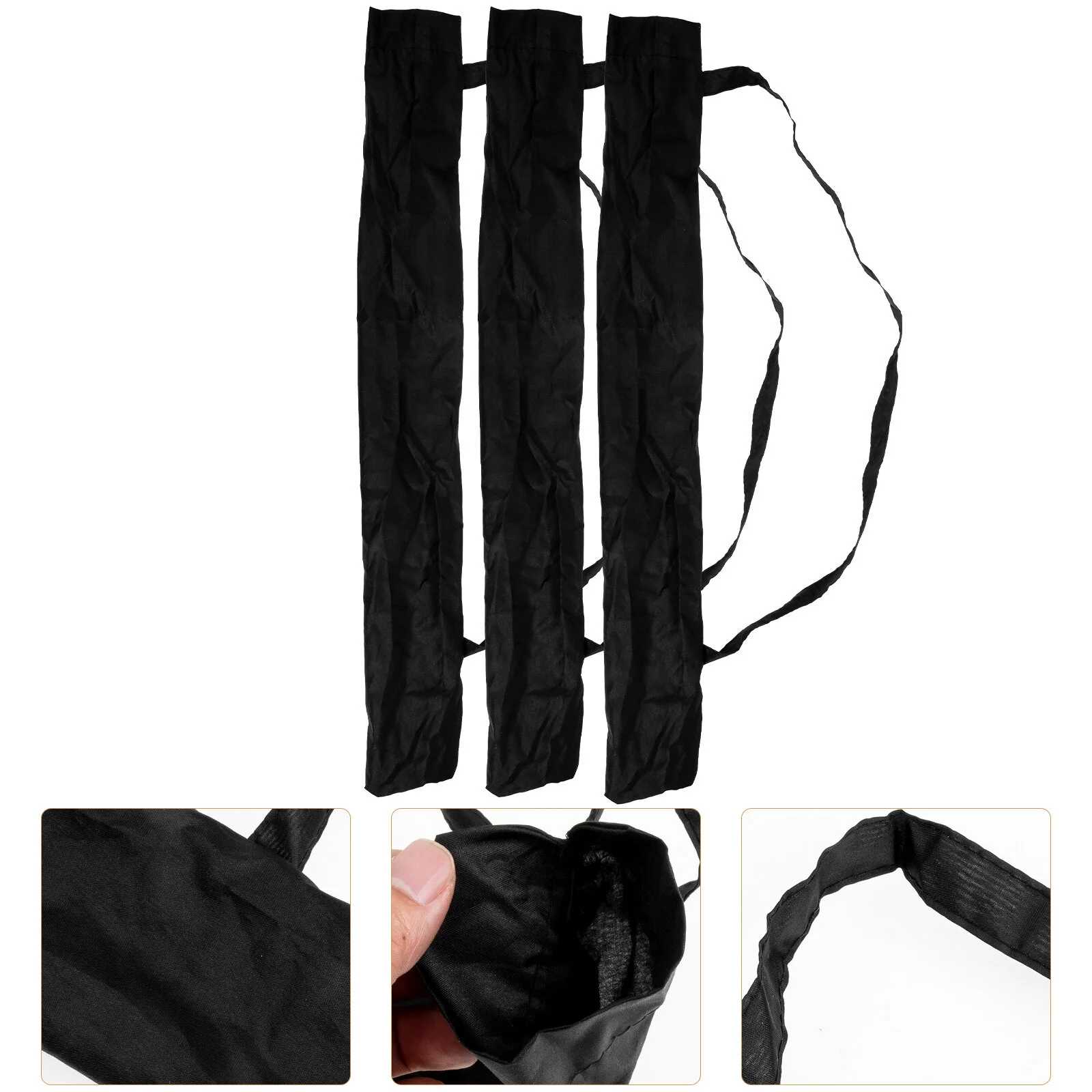 3-Pcs-Waterproof-Umbrella-Pouch-Protective-Cover-Outdoor-Umbrellas-Foldable-Bag-Polyester-Collapsible-Long.jpg 3 Dcs Vízálló Esernyő Tasak -Védő Burkolat Kültéri Esernyők Összecsukható Táska Polarapsible Long - Image 3