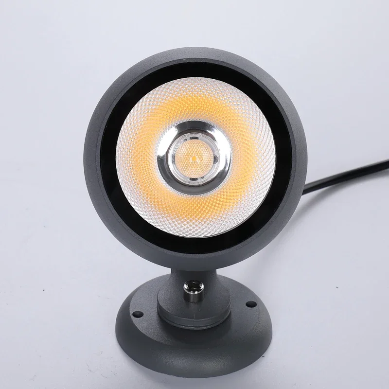 정원 장식 조경 조명 10W20W30W 야외 LP65 방수 플러그인 램프 조명 각도 30도 AC110V 220V