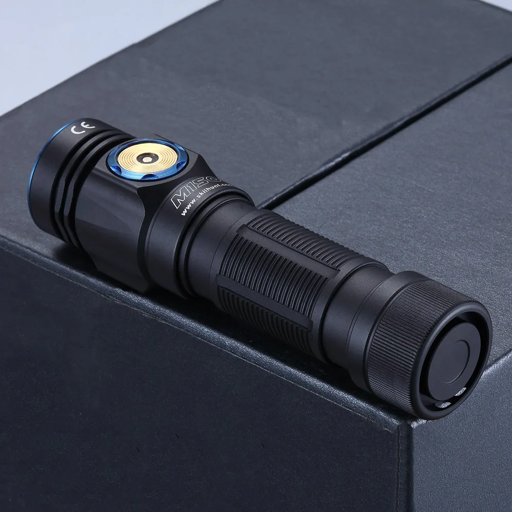 Фото Аккумулятор SKILHUNT M150 V3 14500/AA, фонарик с магнитной зарядкой USB, яркий мини-фонарик для повседневного использования №4