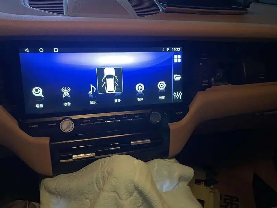 1920*720 Screen Android 14 Autoradio CarPlay Car Multimedia Video Player 12.3inc