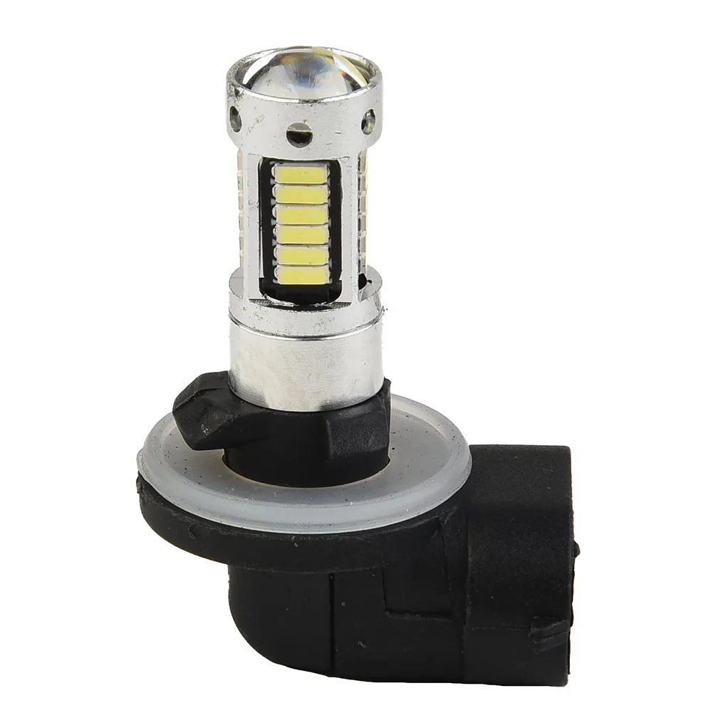 H27 881 LED 헤드라이트 안개등, DRL 전구 4014, 30W 1800LM, 30SMD, 6000k, 화이트 안개등, 주간 주행등, DC 12 V, 2 개