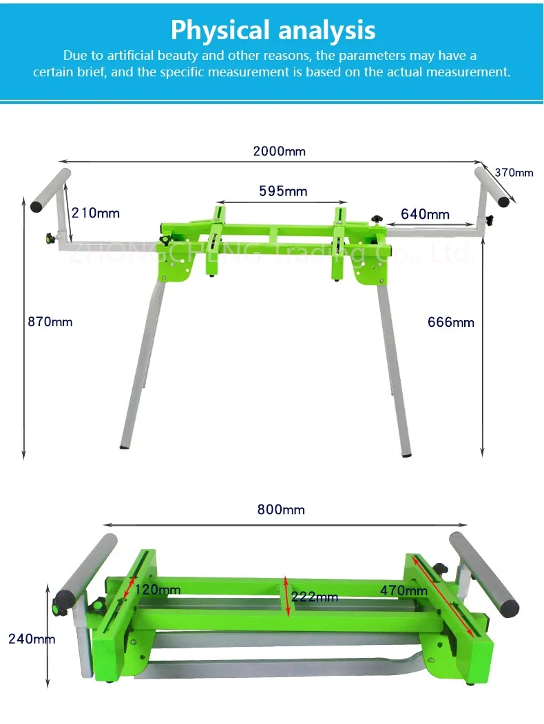 220v Electric Special Bracket Workbench For Miter Saws Suitable For A Variety Of