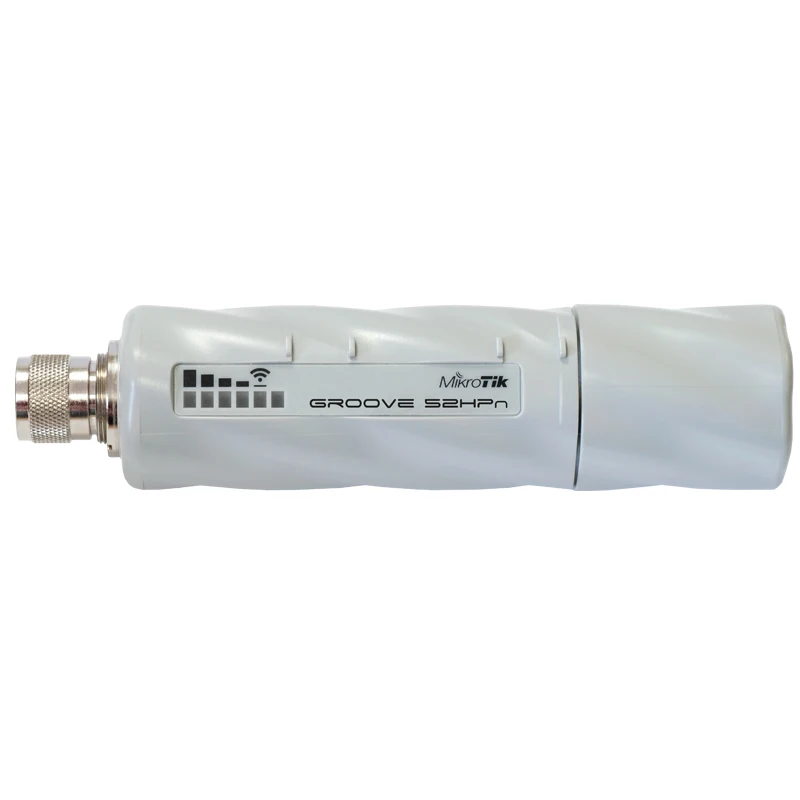 

MikroTik RBGrooveA-52HPn GrooveA 52 2.4GHz/5GHz AP/Backbone/CPE, N-male connector, includes 2.4GHz/5GHz 6dBi Omni Antenna